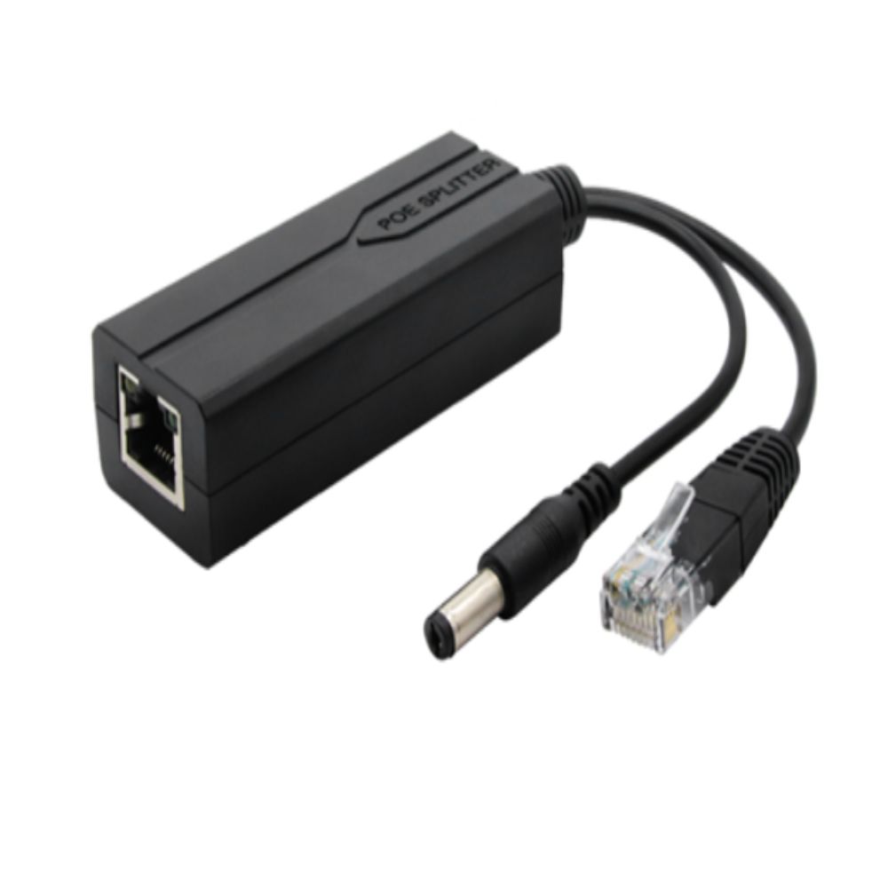 Splitter POE 48V la 12V, 1.2A, 15W, compatibil IEEE802.3af/at  - OEM POE-001