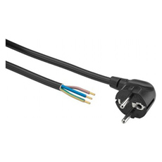 Cablu alimentare , fara mufa, 3 x 0.75mm, 1.5 m - OEM PW-CBL