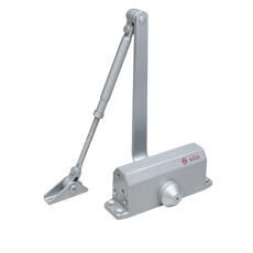 Amortizor hidraulic cu brat, pentru usi de 25-45kg, argintiu - Silin SA-5012AW-SV