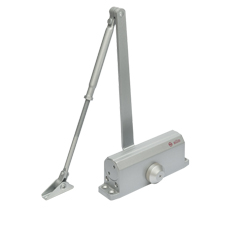 Amortizor hidraulic cu brat, pentru usi de 40-65kg, argintiu - Silin SA-6033AW-SV