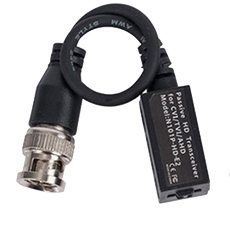 Video Balun HD pentru toate tehnologiile, cu cablu si suruburi - SC-T TT-CAT19