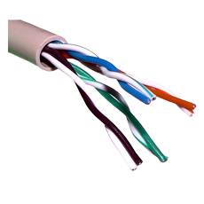 Cablu UTP, cat 5E, Cupru integral, rola 305m - ELAN UTP-CAT5e-CU