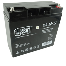 Acumulator capsulat 18Ah/12V  - PSS MB18-12