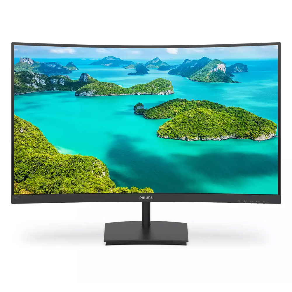 Monitor LED curbat 1500R, 23.6 inch, Full HD 1920 x 1080, 4 ms, 75Hz - Philips 241E1SC/00