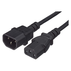 Cablu alimentare calculator IEC C13 - IEC C14, 2 m - PremiumCord KPS2