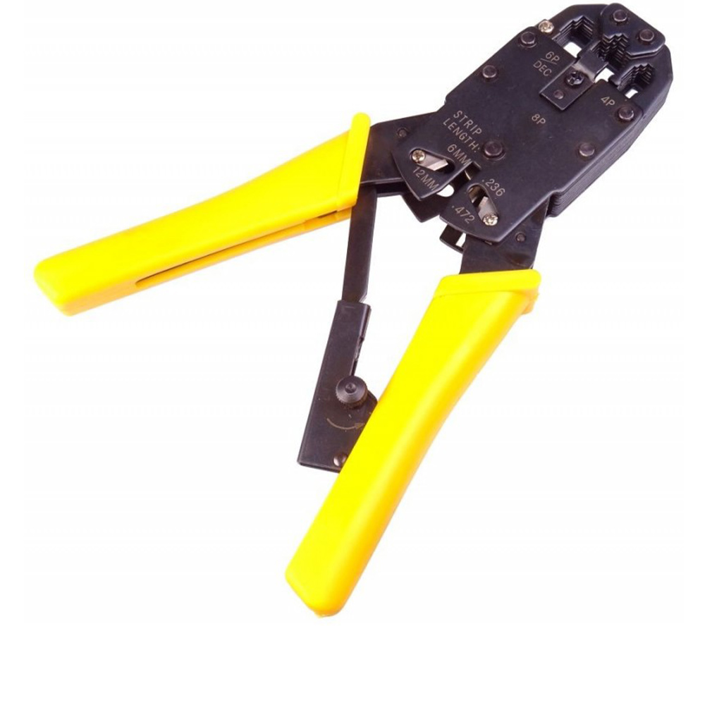 Cleste profesional sertizare conectori RJ11, RJ12, RJ14, RJ45 - PremiumCord ZN-10
