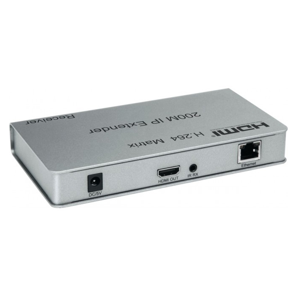 Kit Extender HDMI, pana la 120m, prin cablu Cat5e/Cat6, over LAN, over IP - PremiumCord khext200-1