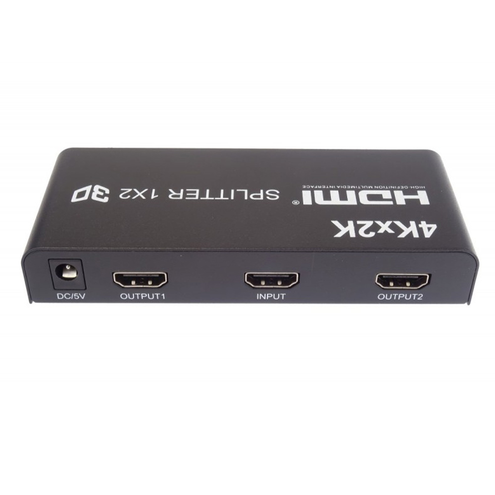 Splitter HDMI 1 intrare - 2 iesiri, 4K x 2K, Alimentator - PremiumCord khsplit2b-2 HDMI