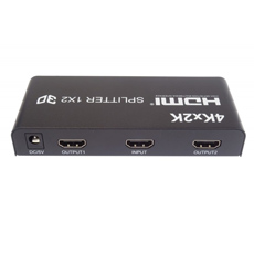 Splitter HDMI 1 intrare - 2 iesiri, 4K x 2K, Alimentator - PremiumCord khsplit2b-2 HDMI
