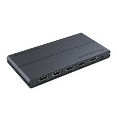 Splitter HDMI 4 porturi, V2.0, 4K x 2K/60Hz, FULL HD, 3D, alimentator, HDR - PremiumCord khsplit4h