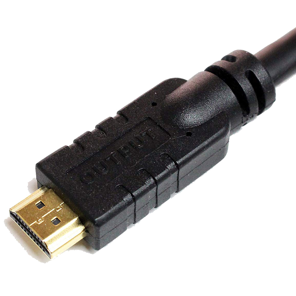 Cablu HDMI-HDMI V1.4 Ethernet, cu amplificator, tripluecranat, aurit, 30m - PremiumCord kphdmer30