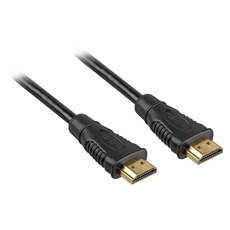 Cablu HDMI 4K@30Hz și FULL HD, High quality, contacte aurite, 1m, negru, M-M - PremiumCord kphdmi1