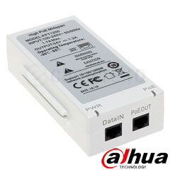 Injector High POE 1 canal, 60W, pana la 300 m - Dahua PFT1200