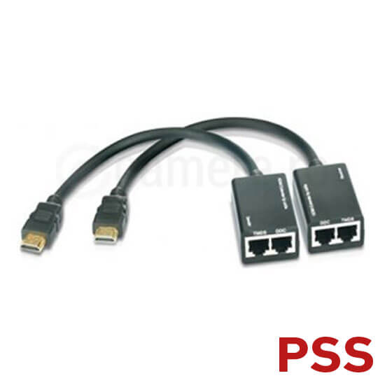 Prelungitor HDMI prin 2xUTP - PSS HDMIE30D