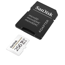 Card memorie 256GB, Clasa 10, Reading speed: 100MBs - SanDisk SDSQQNR-256G-GN6IA
