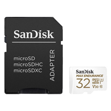 Card memorie 32GB, Clasa 10, Seria MAX Endurance - SanDisk SDSQQVR-032G-GN6IA