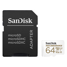 Card memorie 64GB, Clasa 10, Seria MAX Endurance - SanDisk SDSQQVR-064G-GN6IA