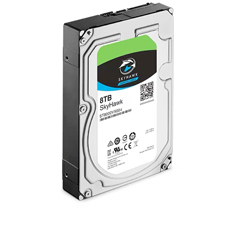 Hard Disk special supraveghere, 8TB SkyHawk™, 256Mb, Idle3, CMR, 210MB/s - Seagate ST8000VX004