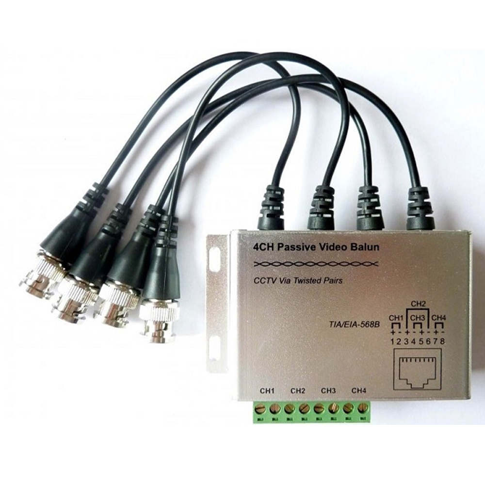 Video Balun pasiv 4 canale - OEM VG-403M