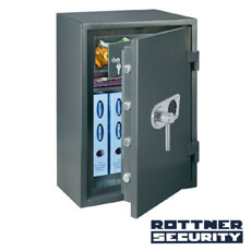 Seif antiefracție și antifoc EN-1 cu închidere electronică - Rottner T05665