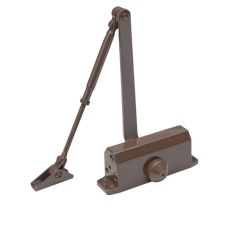 Amortizor hidraulic cu brat, pentru usi de 25-45kg, maro - Silin SA-5012AW-BN