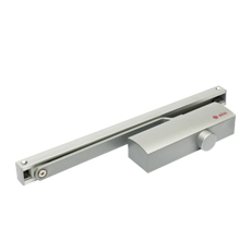 Amortizor hidraulic cu sina, pentru usi de 40-65kg, argintiu - Silin SA-8023-SV