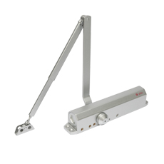 Amortizor hidraulic cu brat, pentru usi de 60-150kg, argintiu - Silin SA-903-6CW-SV