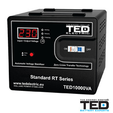 Stabilizator de tensiune 10000VA, 6000W - TED Electric TED10K