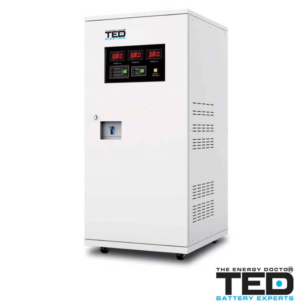 Stabilizator tensiune 15000 VA monofazat - TED Electric TED15KSVC