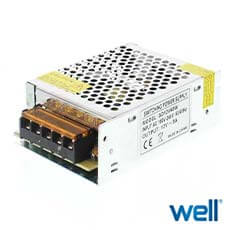 Sursa alimentare in comutatie 12V DC 5A - Well 12V60W-WL 