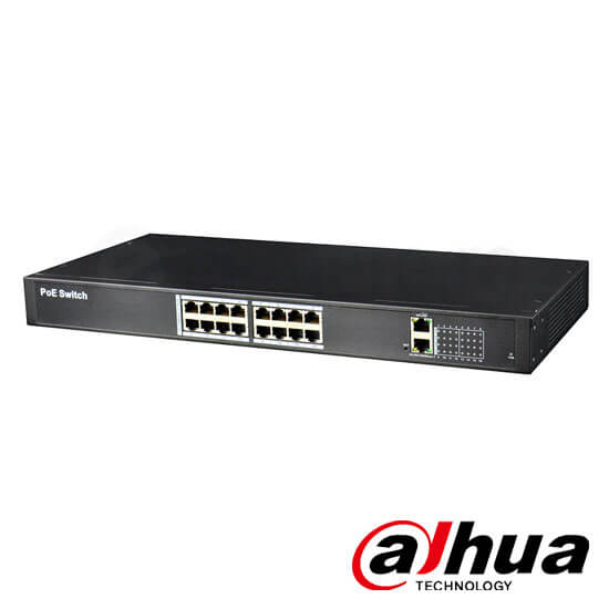 Switch POE cu management - Dahua FPS4018-16P