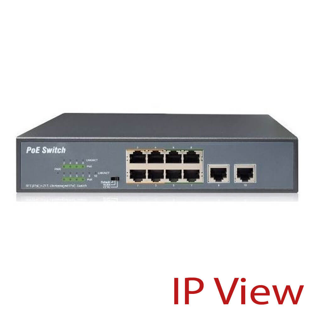 Switch POE 10 porturi - IP View IW3010FSN