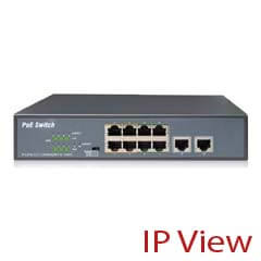 Switch POE 10 porturi - IP View IW3010FSN