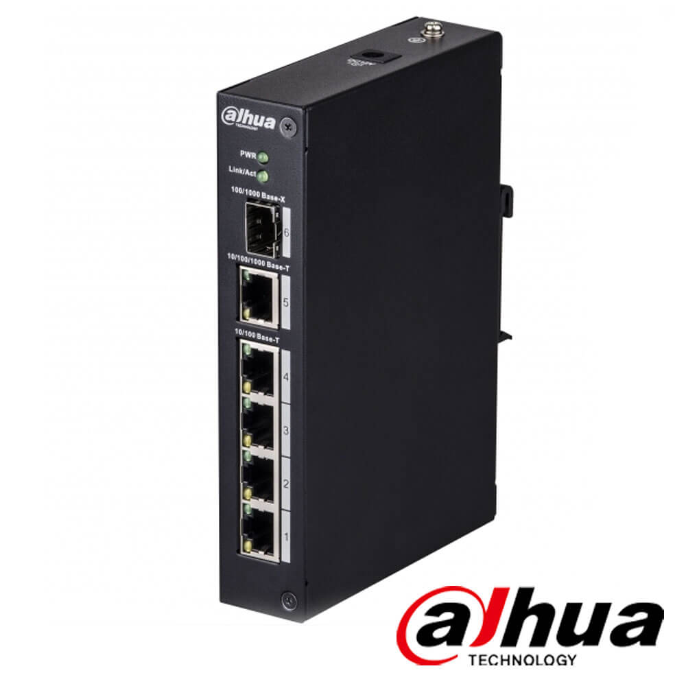 [RESIGILAT] Switch 4 porturi + 1SFP - Dahua PFS3106-4T-RMA