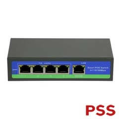 Switch POE 4 porturi - PSS NPS0410FBL