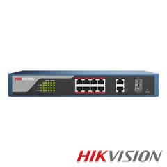Switch POE 8 porturi + 2 Up Link - HikVision DS-3E1310P-E