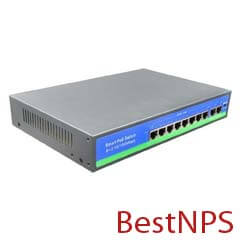 Switch PoE 16 porturi + 2 UP Link + 2 SFP - BestNPS NPS1622GH