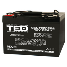 Acumulator gel 12V 82Ah, Terminal M6 - TED Electric AGMTED1282