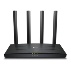 Router Gigabit Dual-Band Wi-Fi 6, 5 GHz: 1201 Mbps, 2.4 GHz: 300 Mbps - TP-LINK ARCHER AX12