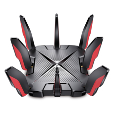 Router Wi-Fi 6 Tri-Band AX6600, Tehnologie OneMesh™, până la 4804 Mbps 5GHz - TP-LINK ARCHER GX90