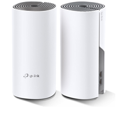 Sistem Mesh Wi-Fi Dual-Band Gigabit AC1200, 867 Mbps at 5 GHz, 2buc - TP-LINK DECO E4(2-PACK)