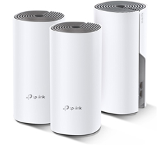 Sistem Mesh Wi-Fi Dual-Band Gigabit AC1200, 867 Mbps at 5 GHz, 3buc - TP-LINK DECO E4(3-PACK)