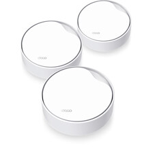 Sistem Mesh Wi-Fi 6 AX3000 cu Suport PoE, 5 GHz: 2402 Mbps - TP-LINK DECO X50-POE(3PK)