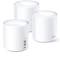 Sistem Mesh Wi-Fi 6 Dual-Band AX5400, 2402 Mbps (5 GHz) - TP-LINK DECO X60(3-PACK)