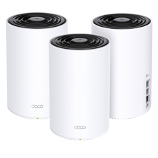 Sistem Mesh Wi-Fi 6 Dual-Band AX6000, 5 GHz: 4804 Mbps, 2.4 GHz:1148 Mbps - TP-LINK DECO X80(3-PACK)