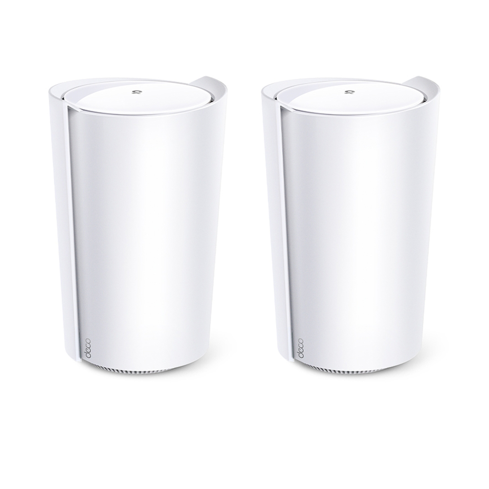 Sistem Mesh Wi-Fi 6 Tri-Band 7800 Mbps, 1 port de 2.5G, 2 porturi Gigabit - TP-LINK DECO X95(2-PACK)