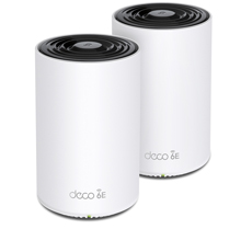 Sistem Mesh Wi-Fi 6E Tri-Band AXE5400 Tri-band (2.4 GHz / 5 GHz / 6 GHz) - TP-LINK DECO XE75(2-PACK)