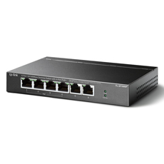 Switch 4x PoE, 2 porturi Uplink 10/100 Mbps, 67 W, 1.2 Gbps - TP-LINK TL-SF1006P
