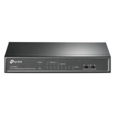 Switch PoE 4 porturi + 4 non-PoE, 10/100 Mbps, 41W, Fanless - TP-LINK TL-SF1008LP