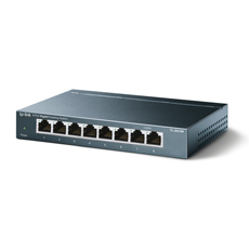 Switch Desktop cu 8 porturi Gigabit, 11.9 Mpps, MAC 4K, fara management - TP-LINK TL-SG108
